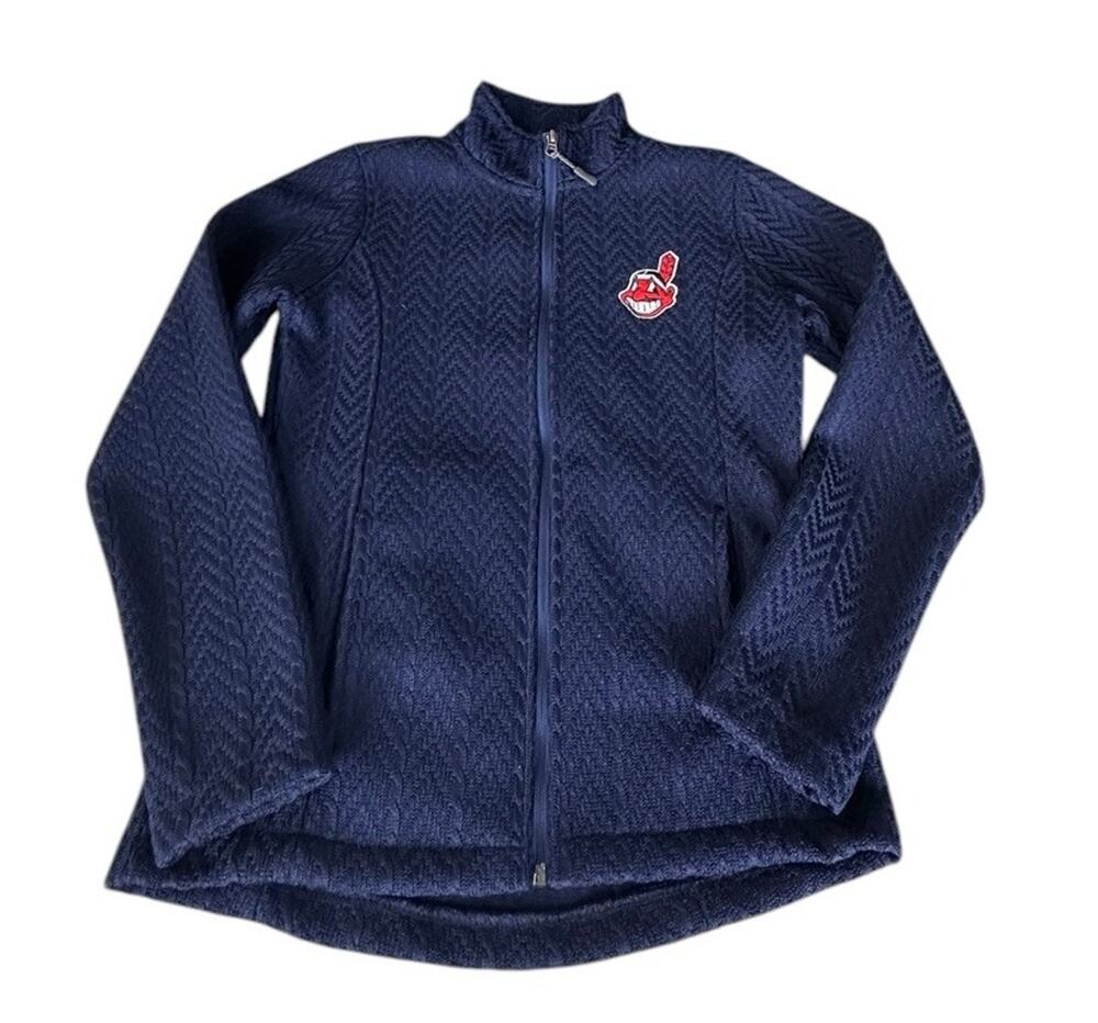 G-III Sports By Carl Banks Blue Cardigan Sweater Full Zip Women’s Size XS